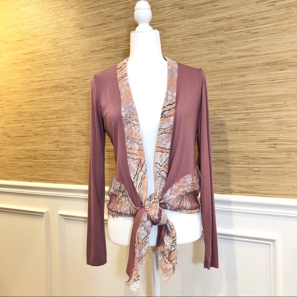 gimmicks by BKE Sweaters - Gimmicks by BKE pink open front cardigan small